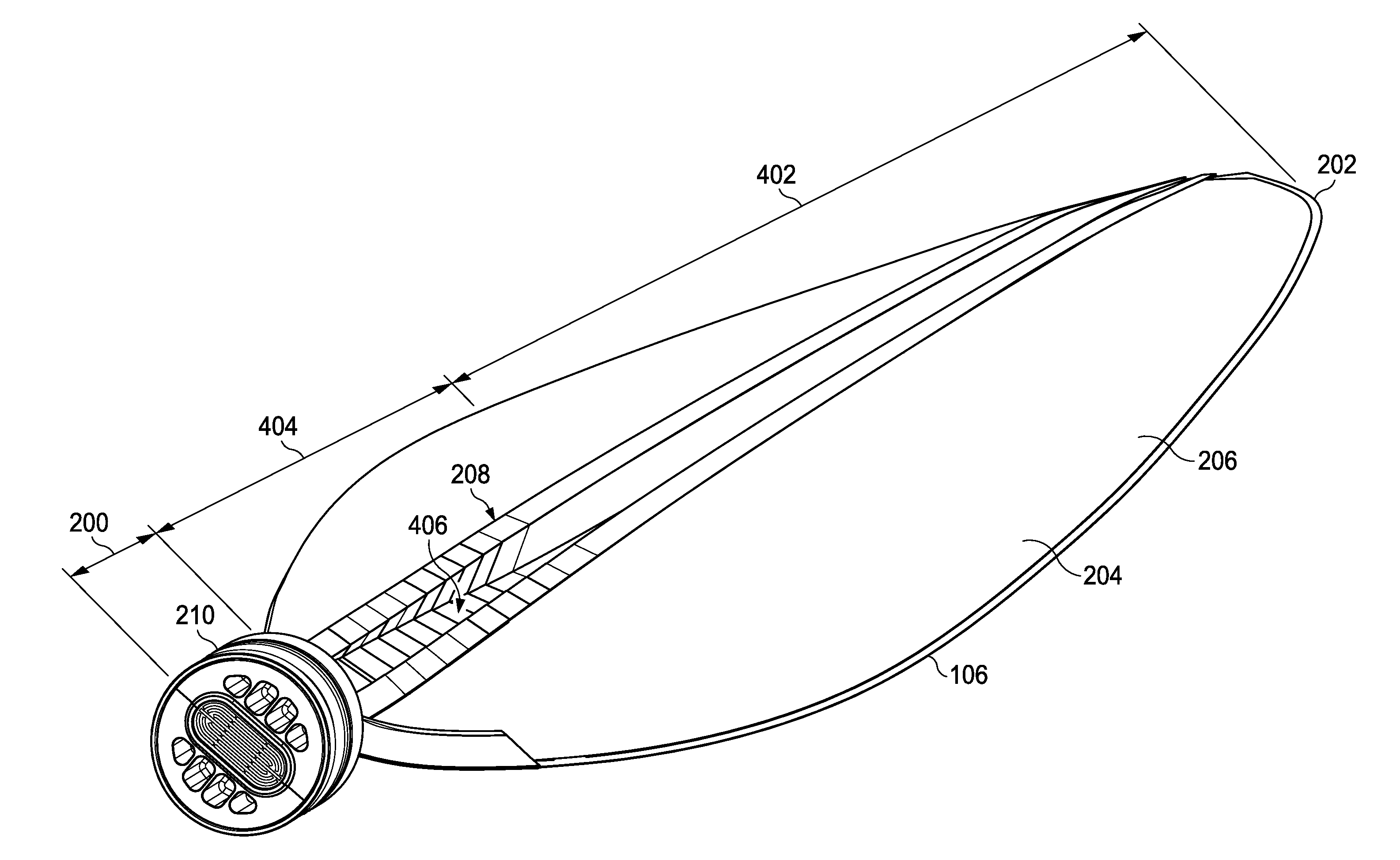 Composite Propeller Spar