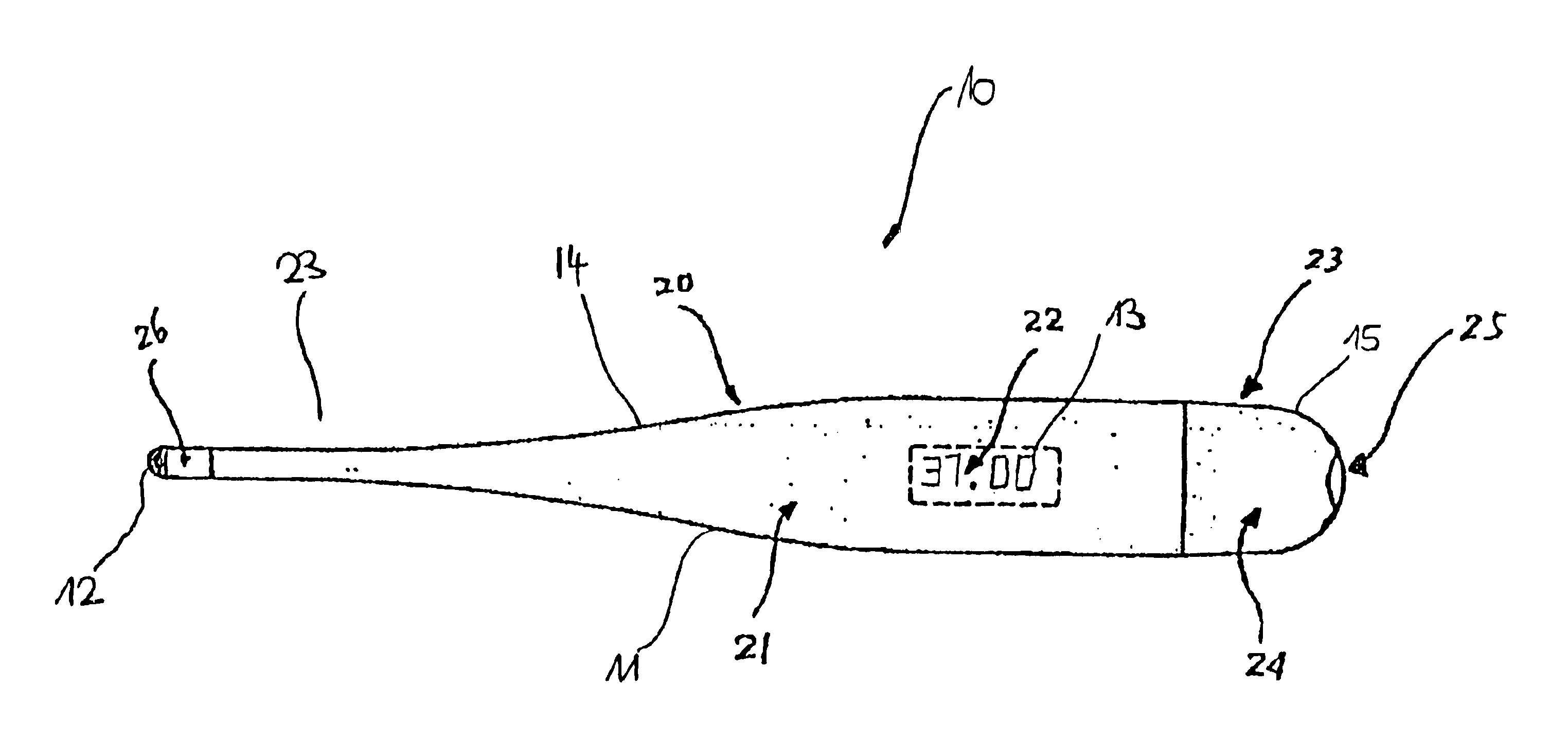 Electronic fever thermometer