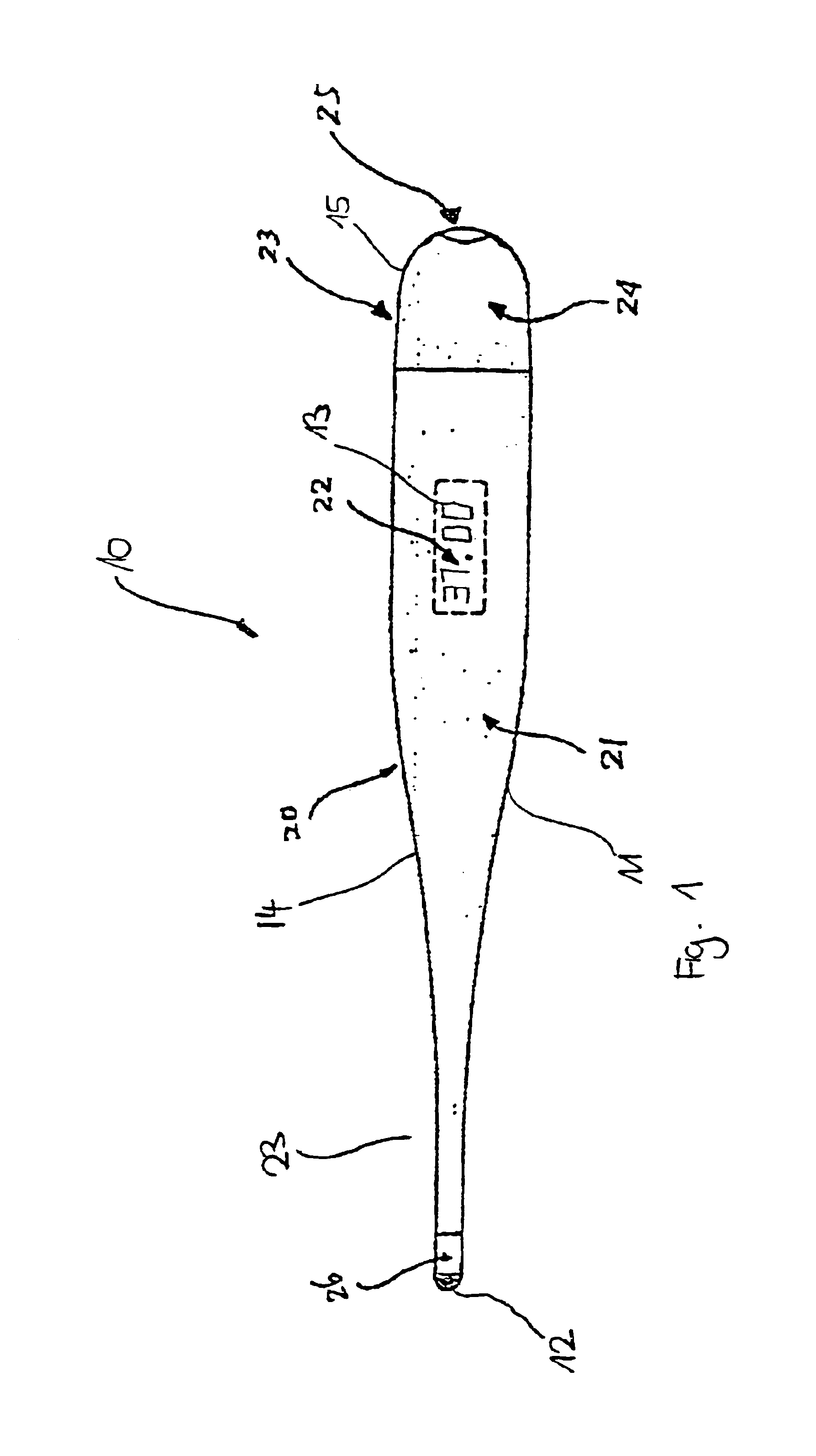 Electronic fever thermometer