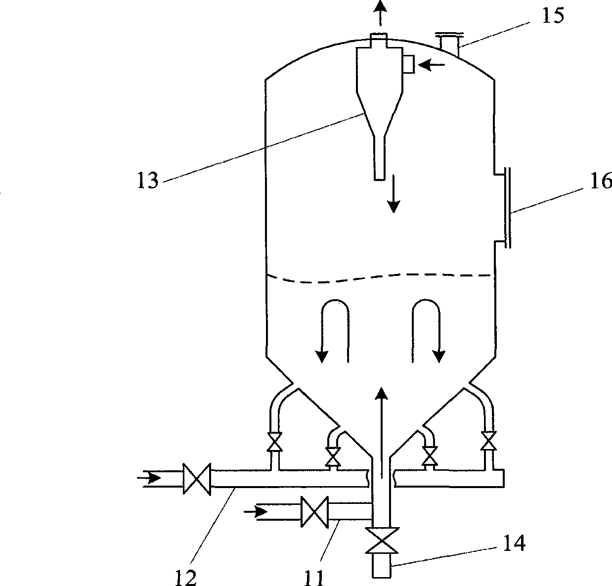 Method and apparatus for producing and heating carbonaceous fuel gasifying agent