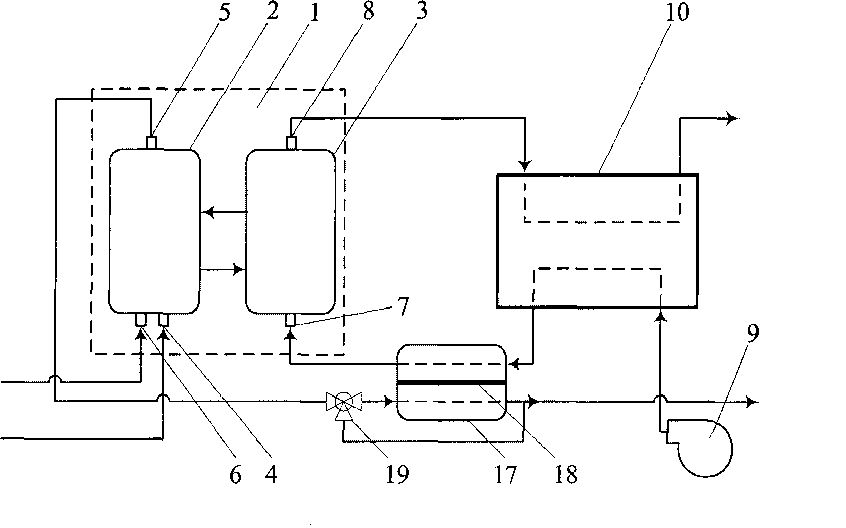 Method and apparatus for producing and heating carbonaceous fuel gasifying agent