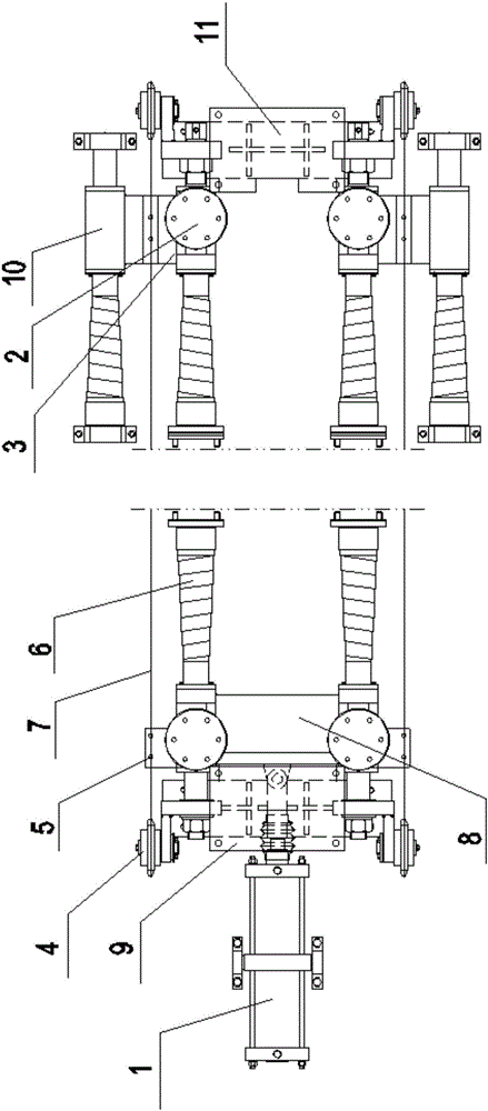 Coil tightening machine capable of improving synchronicity