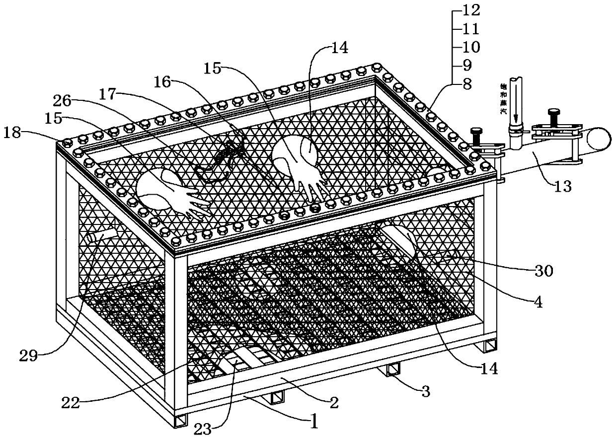 Integral pure culture cultivation device for food and medicine mushrooms and cultivation method