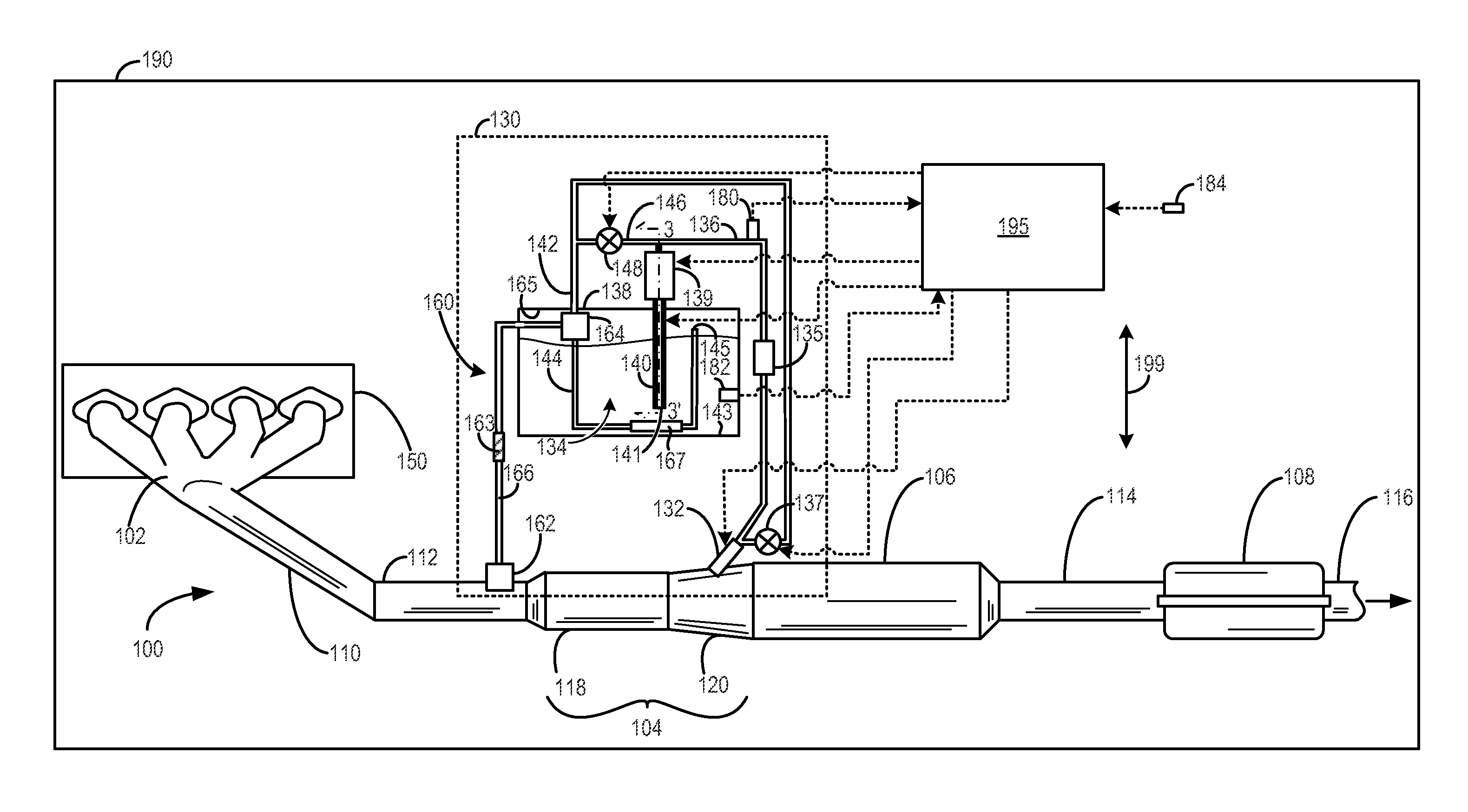 Liquid reductant system and method for operation of the liquid reductant system