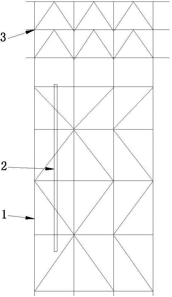 Integral lifting and installing method for deeper water ocean platform pump protection pipe