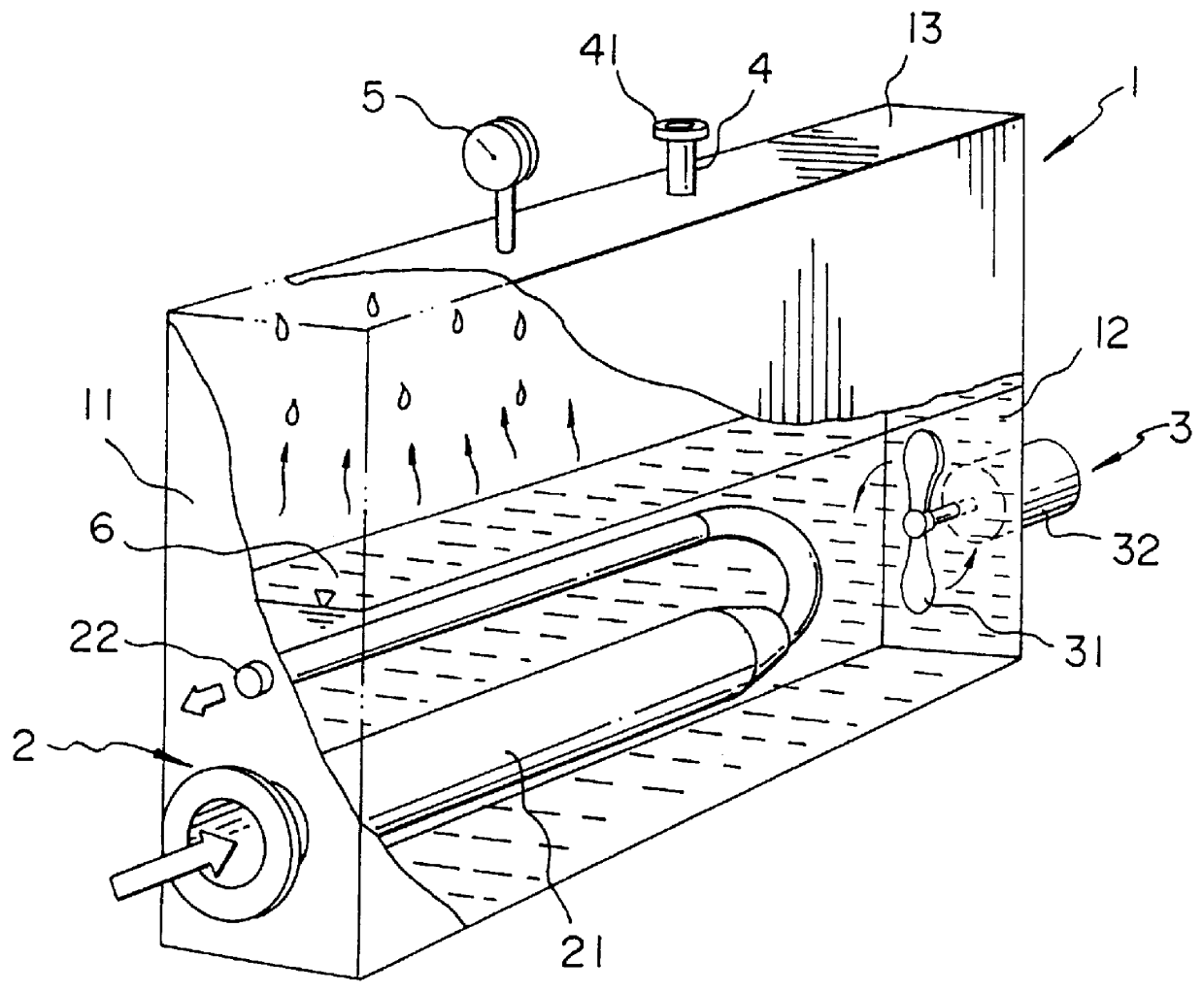 Reduced-pressure steam heating device and method for preventing banging noise generated therein