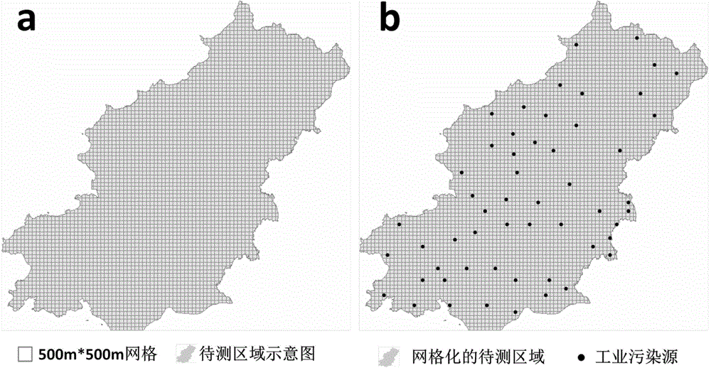 Atmospheric pollution data acquisition method for industrial park based on unmanned aerial vehicle