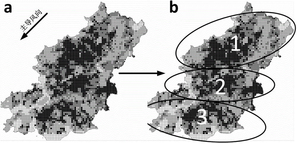 Atmospheric pollution data acquisition method for industrial park based on unmanned aerial vehicle