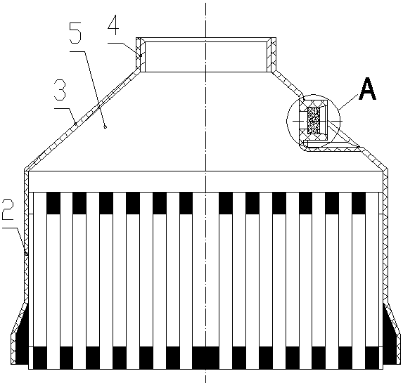 Fuel filter filtering element, rotary mounting type fuel filter and plastic housing fuel filter