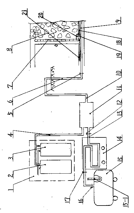 Coupled inert gas fire prevention and extinguishing technology in coal mine