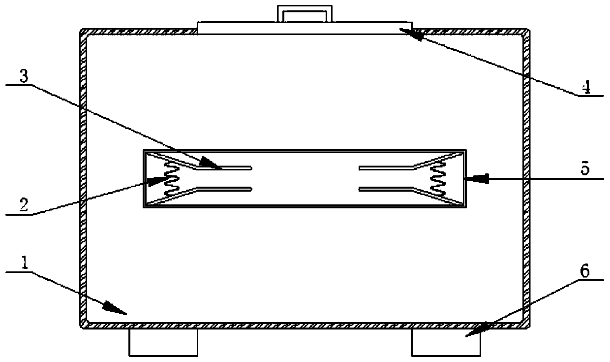 Antibacterial warm down jacket fabric and production method thereof