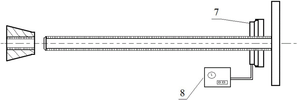 Grouting pipe and concrete defect repairing method