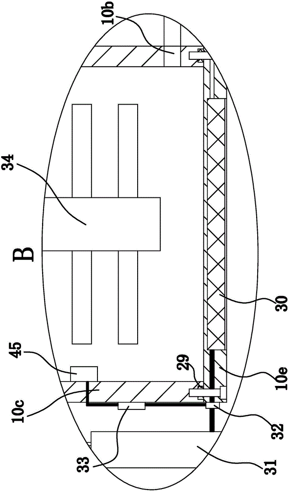 Dye stirring device of fabric dyeing equipment