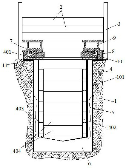 Gravity compressed air energy storage system