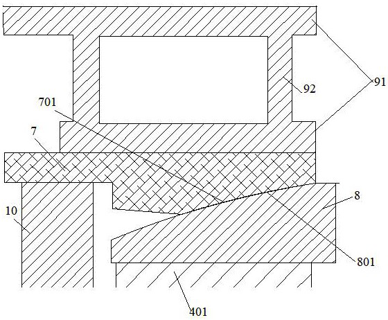 Gravity compressed air energy storage system