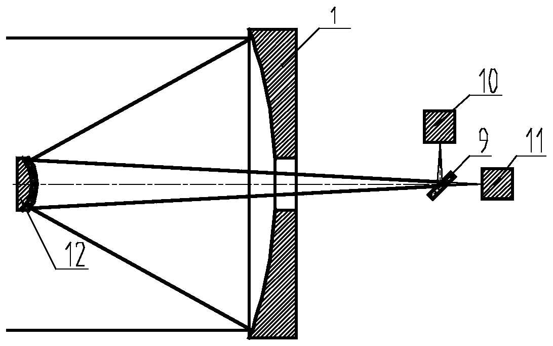 Aspheric deformable mirror with high thermal disturbance resistance, and development method thereof