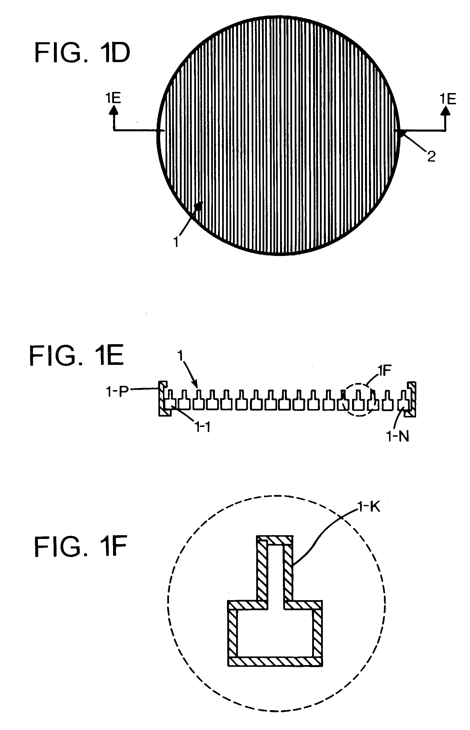 Variable inclination continuous transverse stub array