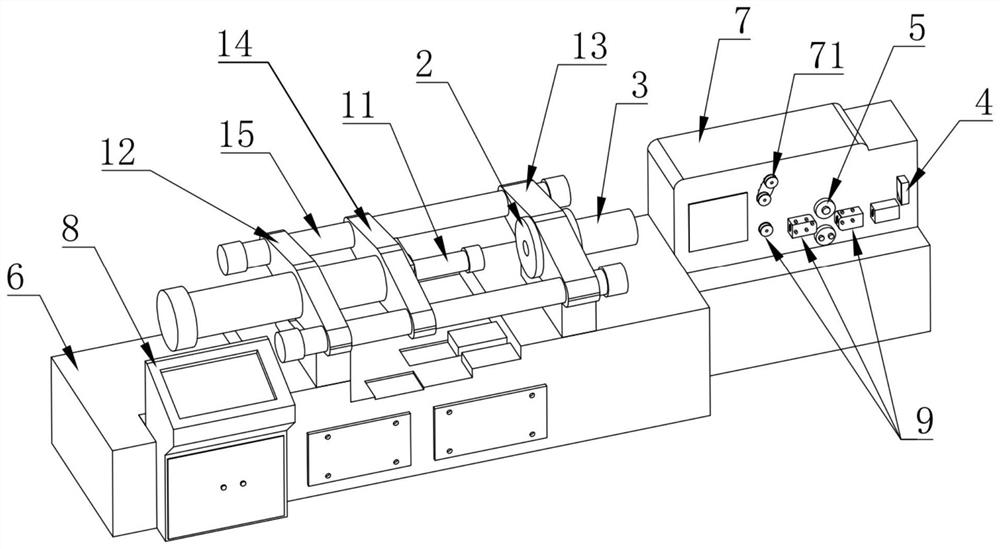 Smooth rectangular soldering tin sheet preparation system and preparation method