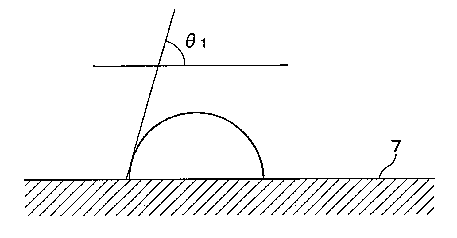 Basic meterial for patterning and patterning method