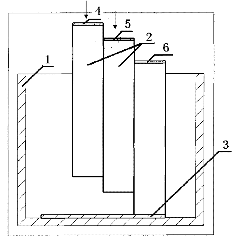 One-way separation type extensible interconnection mother board