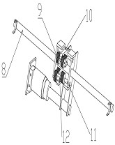 Device for automatically replacing drill rod of drilling machine