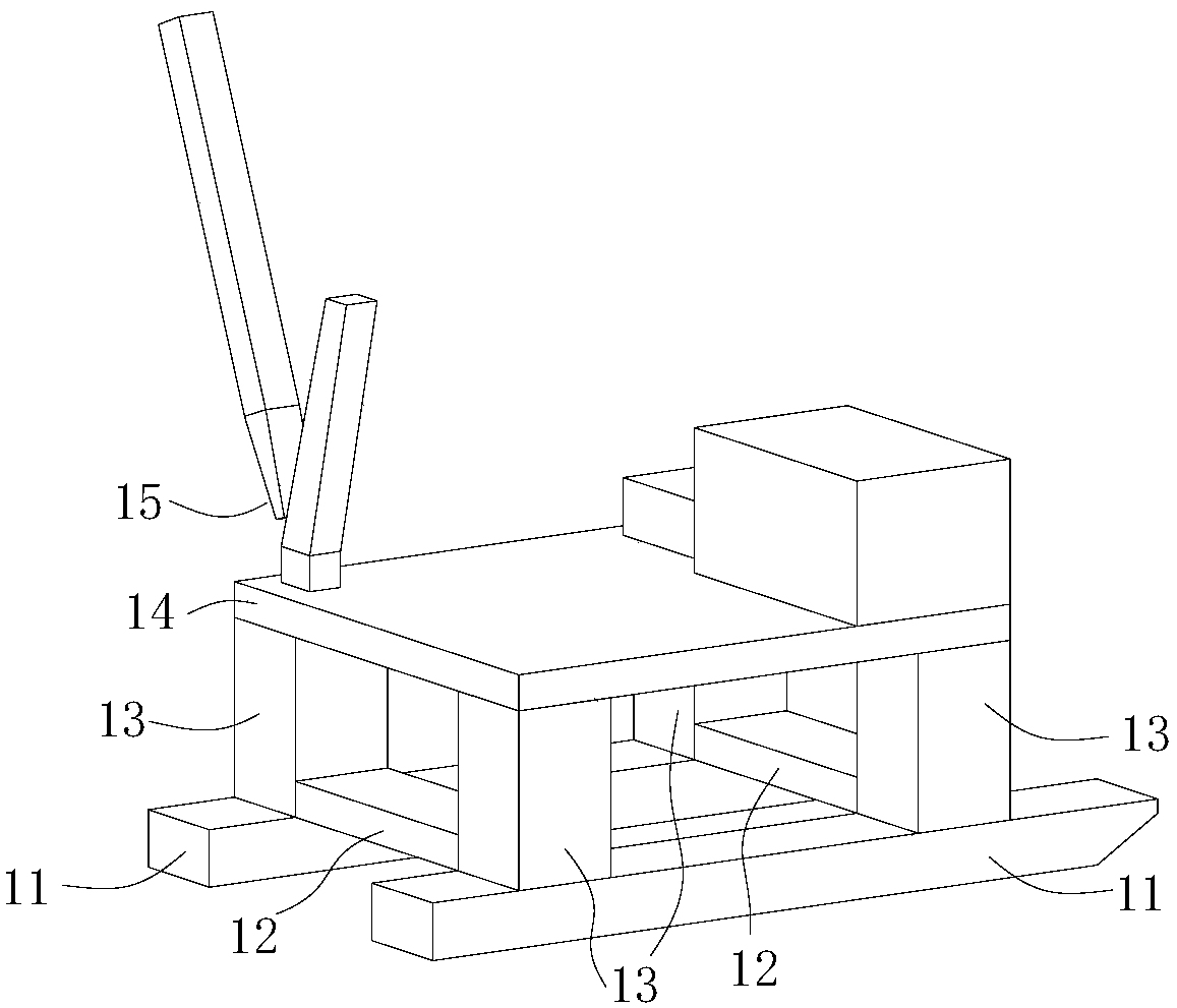 Semi-submersible type crane platform ballast system and method