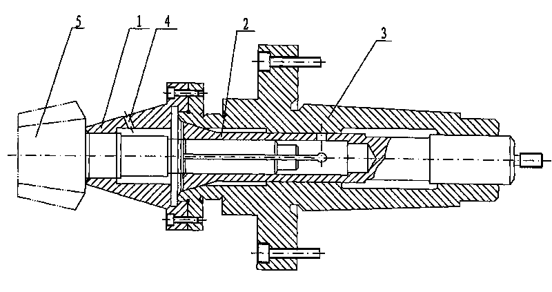 Gear milling positioning fixture for spiral bevel gear