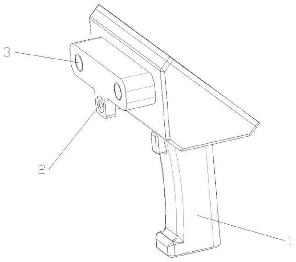 Handheld steel bar counting instrument