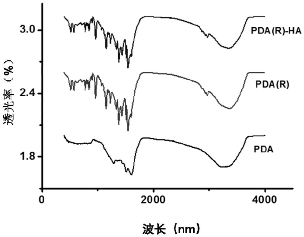 Polydopamine nanocarrier delivery system for targeted activation of CD44 molecule, and preparation method and application thereof