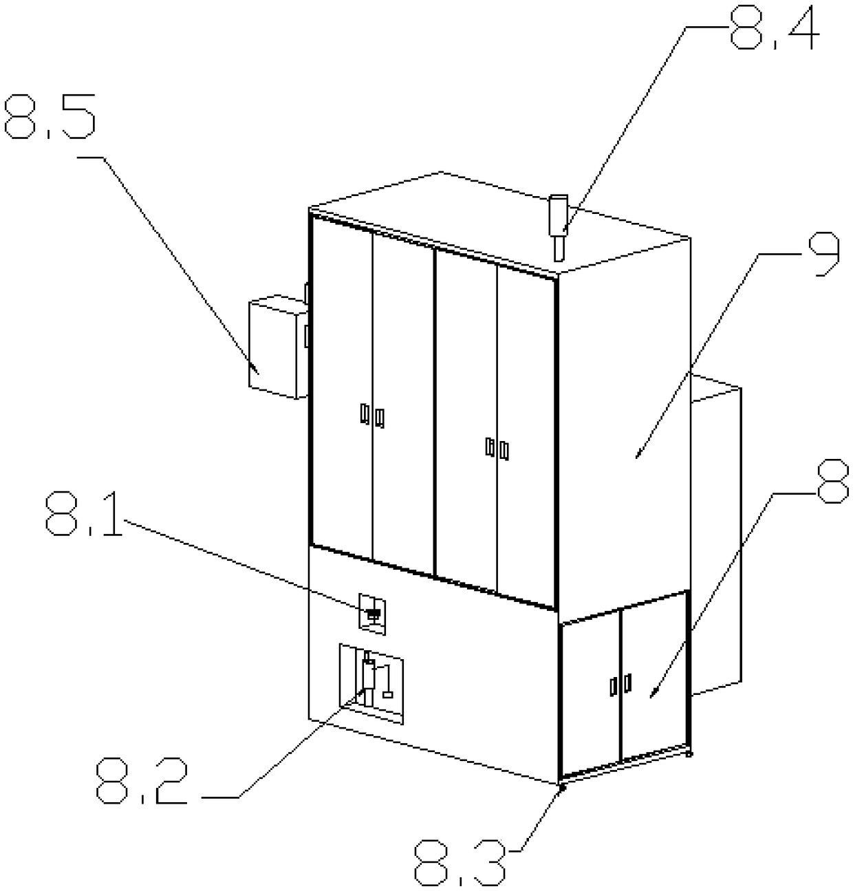 Automatic bonding equipment for rubber strip