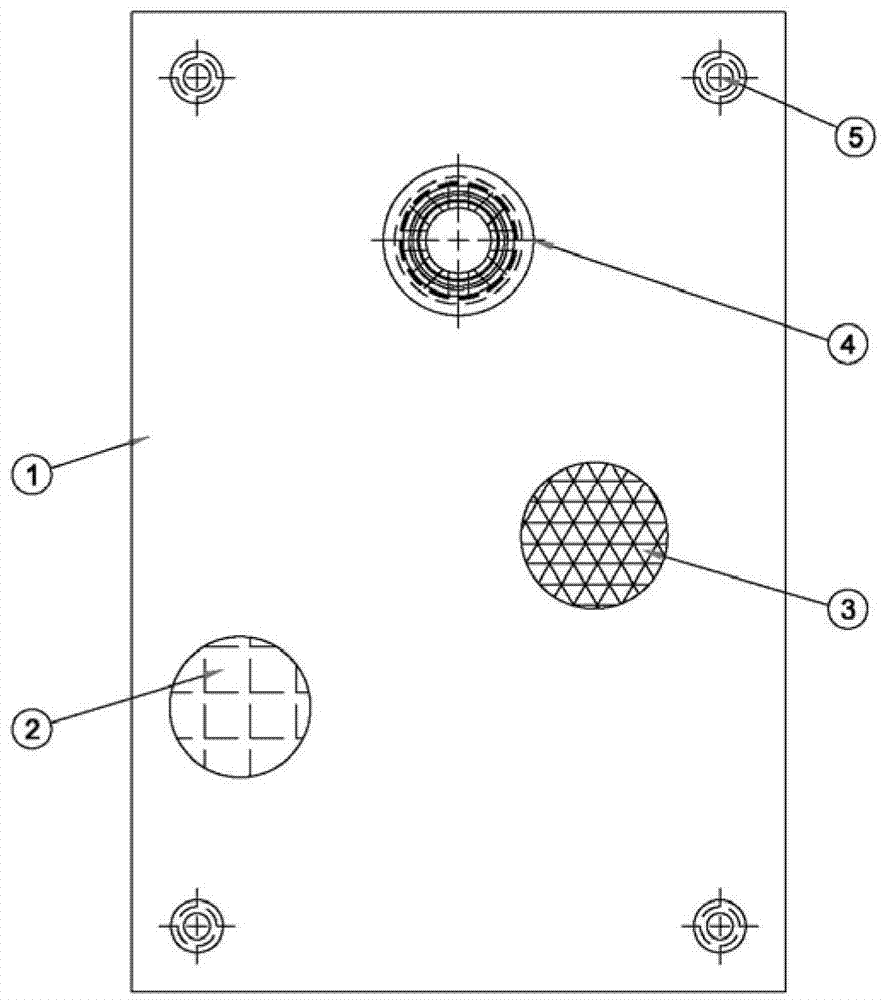 Multifunctional composite filtering diaphragm plate