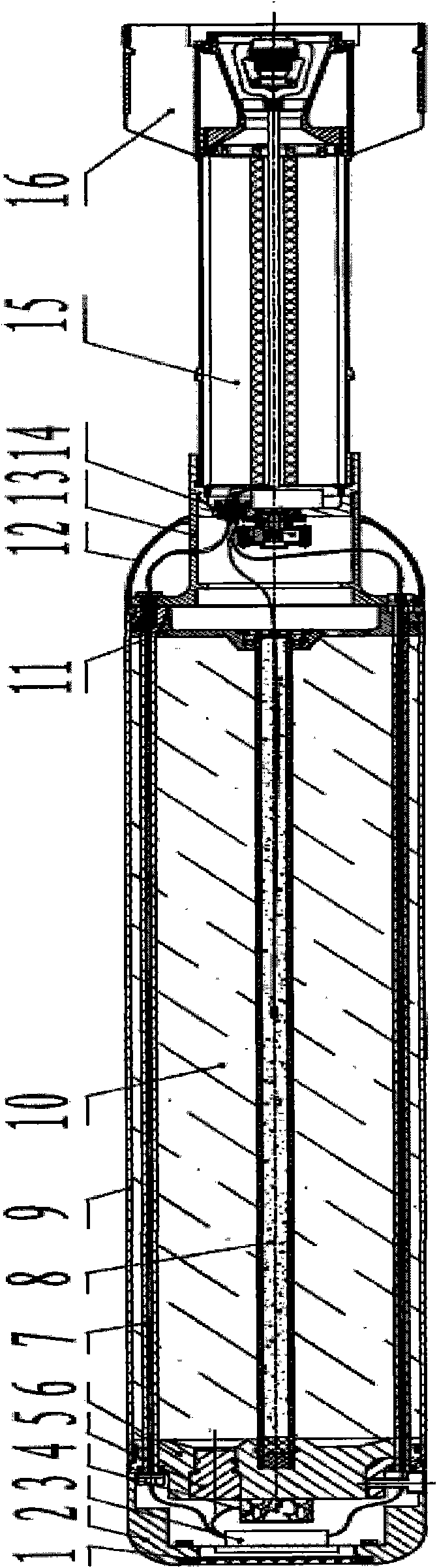 Forest extinguishment rocket projectile