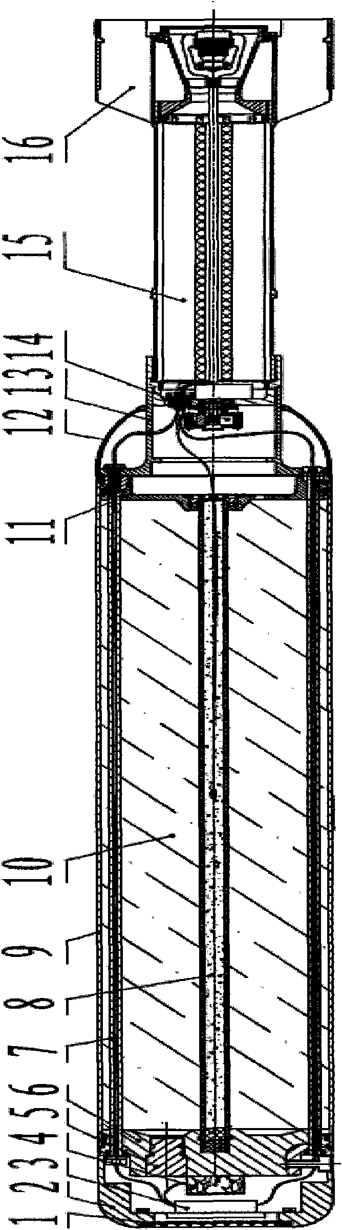 Forest extinguishment rocket projectile