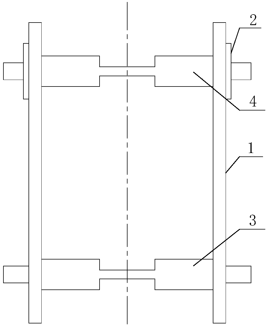 Method and device for inspection measurement of fan-shaped section base of continuous casting machine