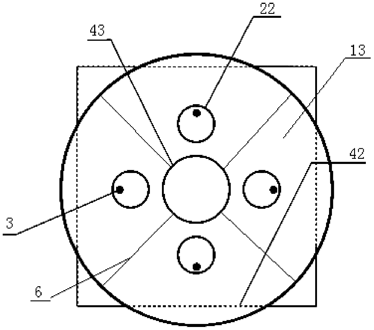 Ventilation device of temperature sensor for meteorological measurement