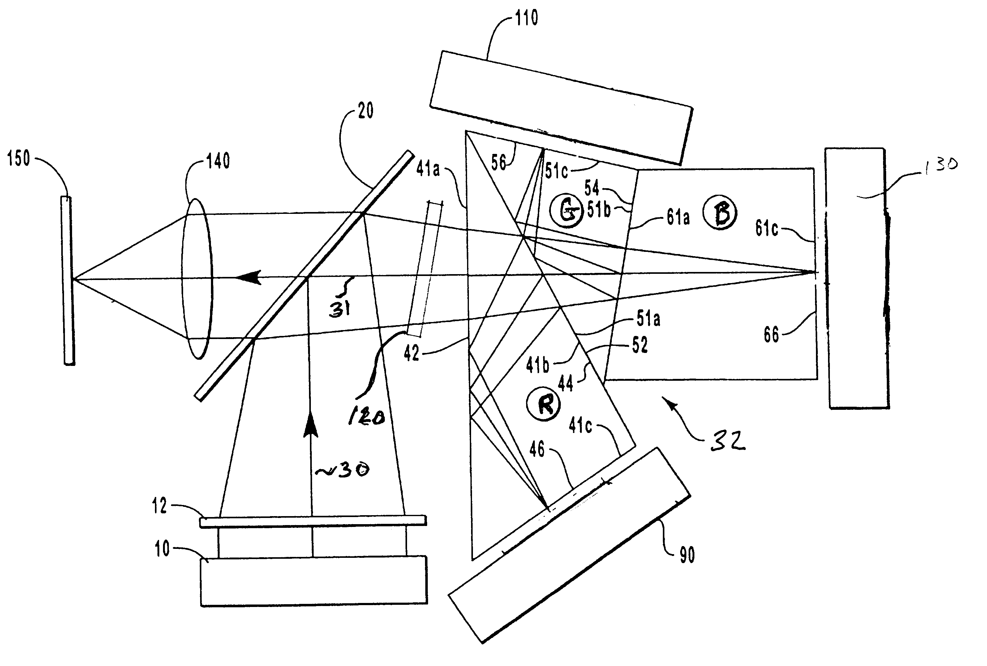 Method of using a retarder plate to improve contrast in a reflective imaging system