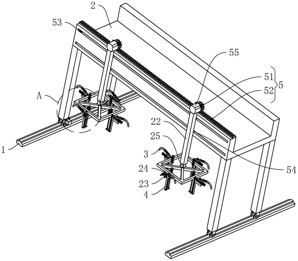 Gantry welding platform