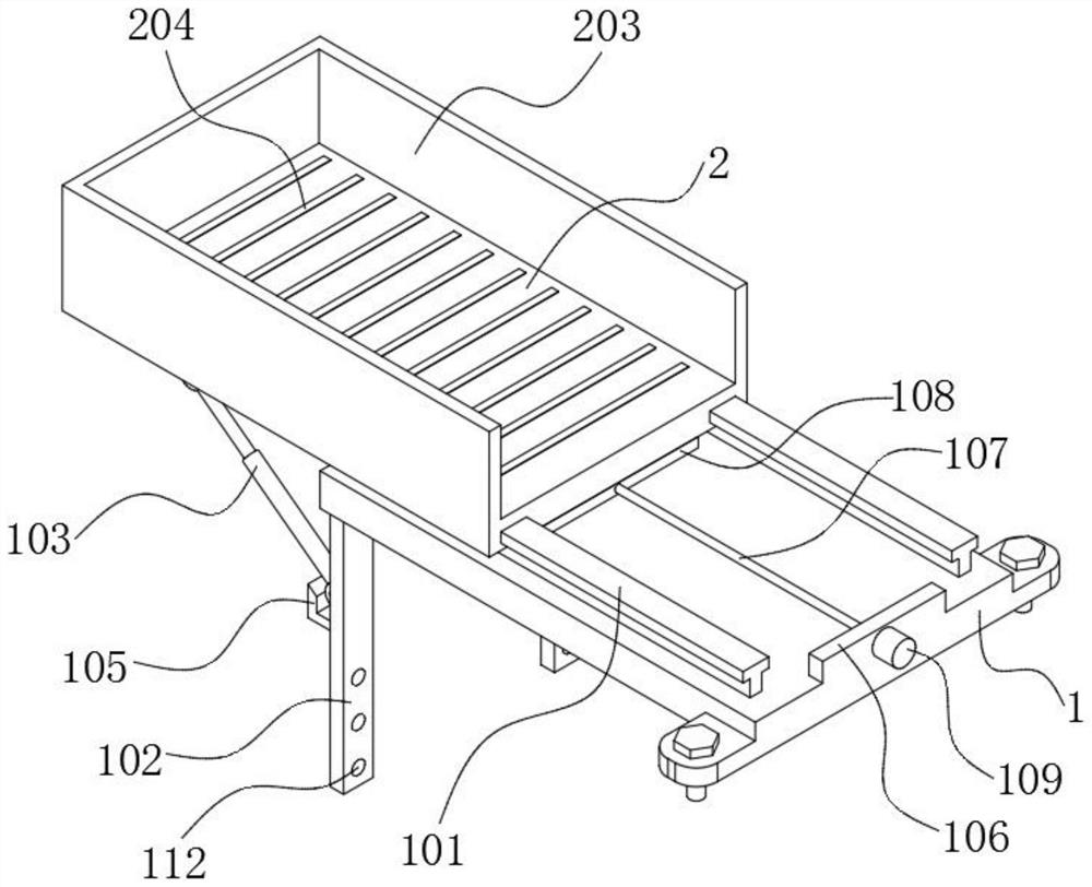 Safety unloading platform for building construction