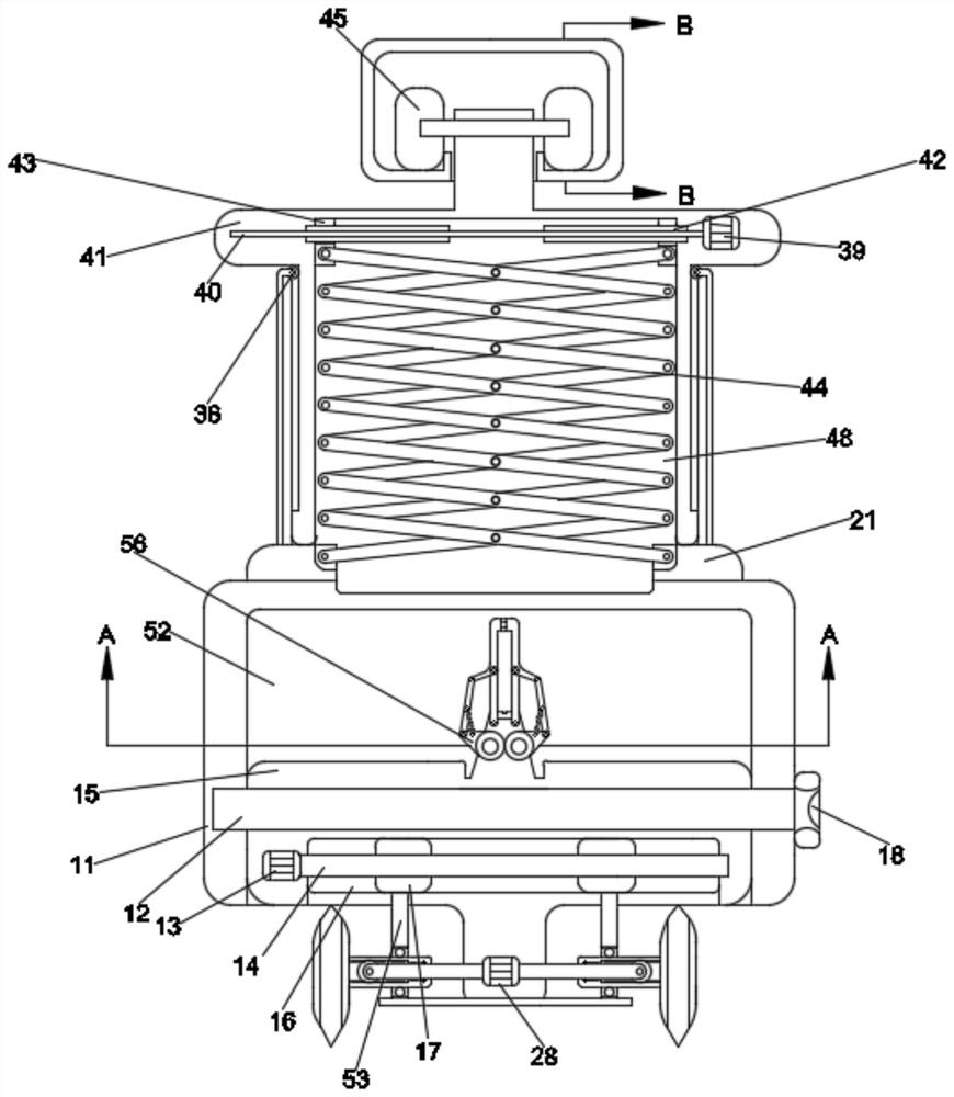 Automatic adjusting type industrial robot