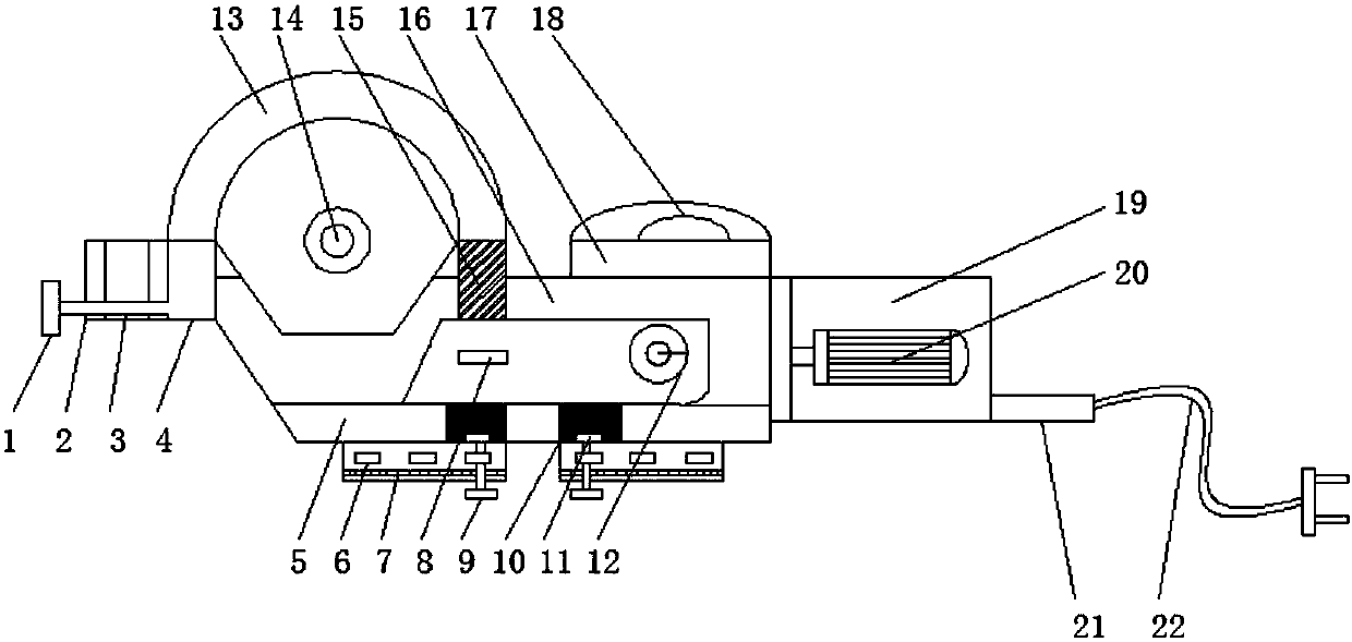 Curved passage transportation equipment with stable function