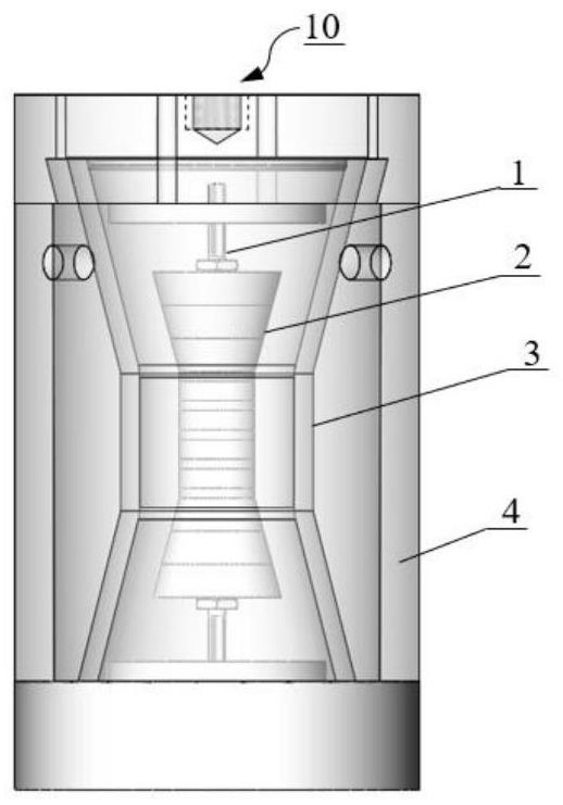 A magnetorheological self-tuning vibration absorber with a three-degree-of-freedom energy trap