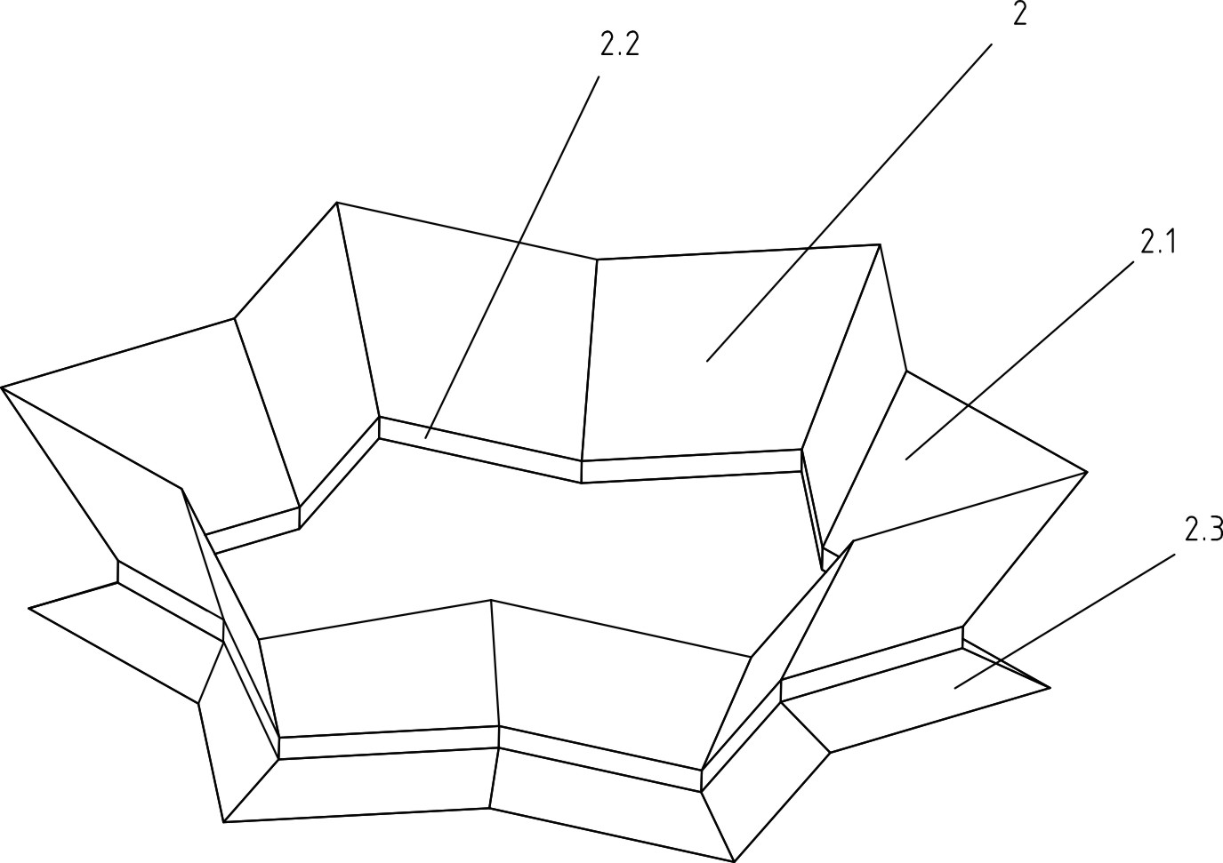 Feeder head knock-off core