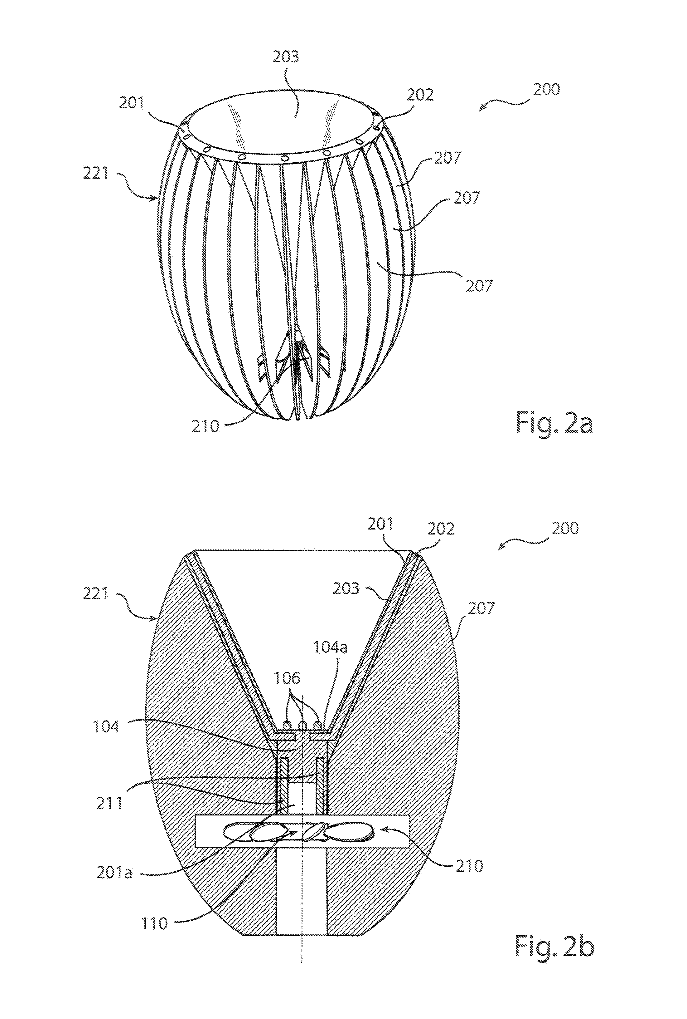 Heat managing device