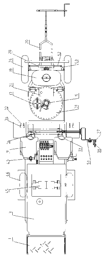 Drive type hot-melt spraying marking machine