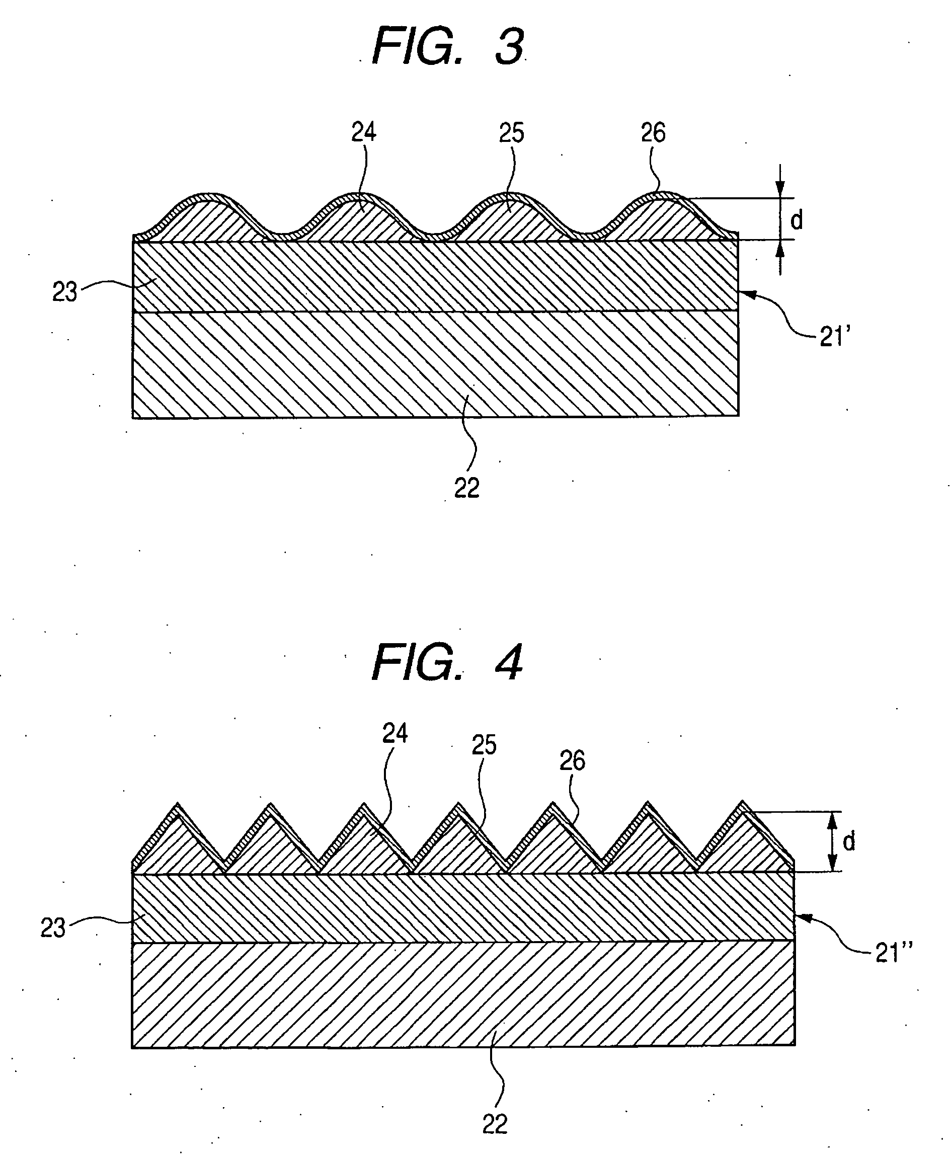 Surface reflection type phase grating