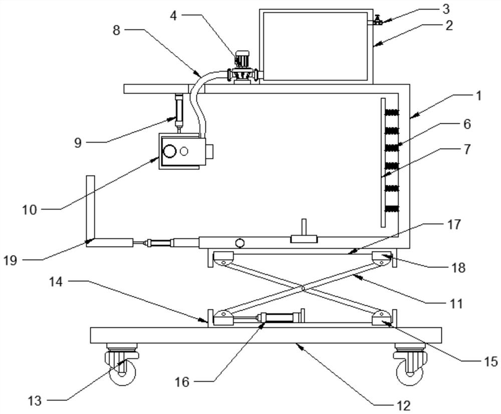 Automatic box sealing integrated machine for floor packaging