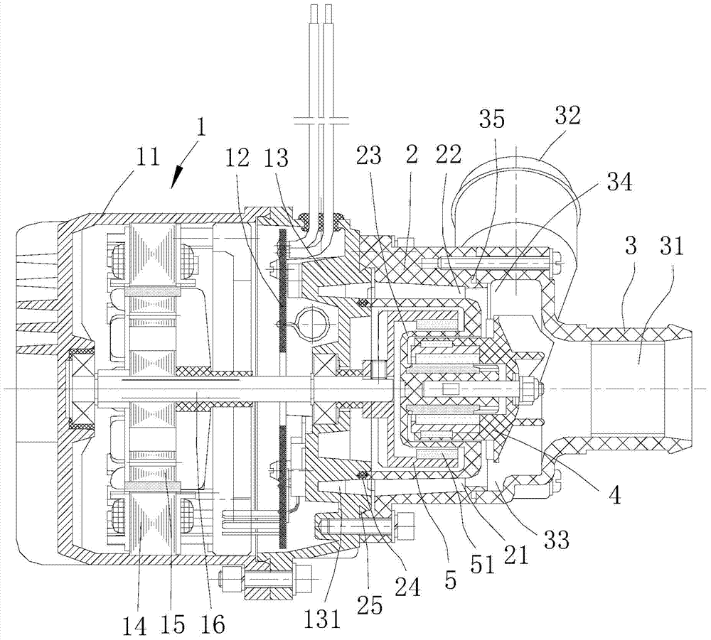 Brushless DC Magnetic Water Pump