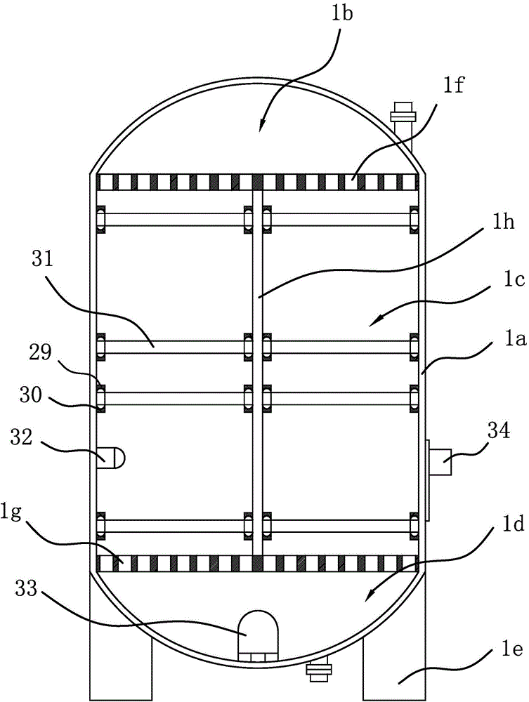 Dye vat water circulation system of improved structure