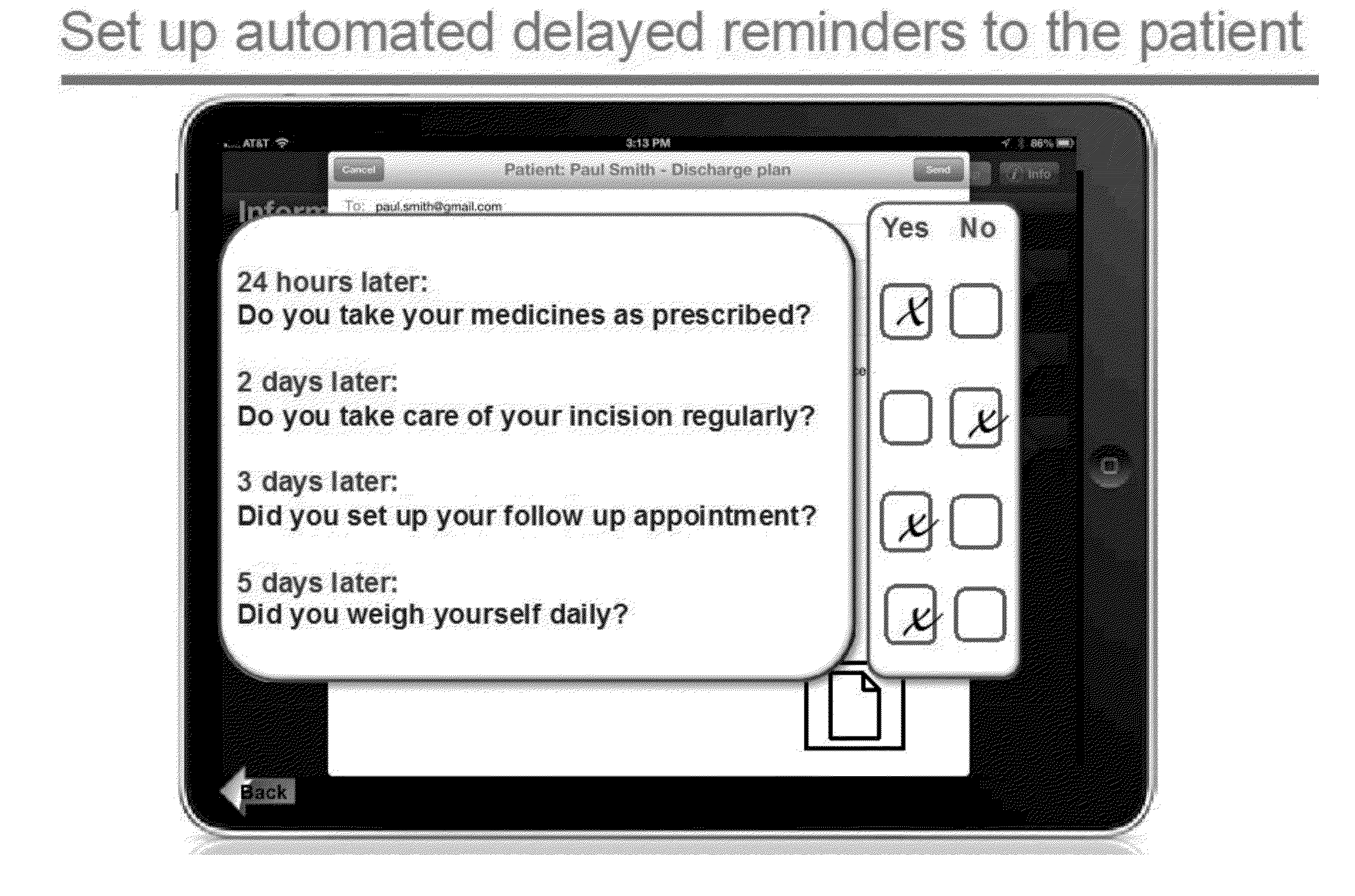 System And Interface For Patient Discharge