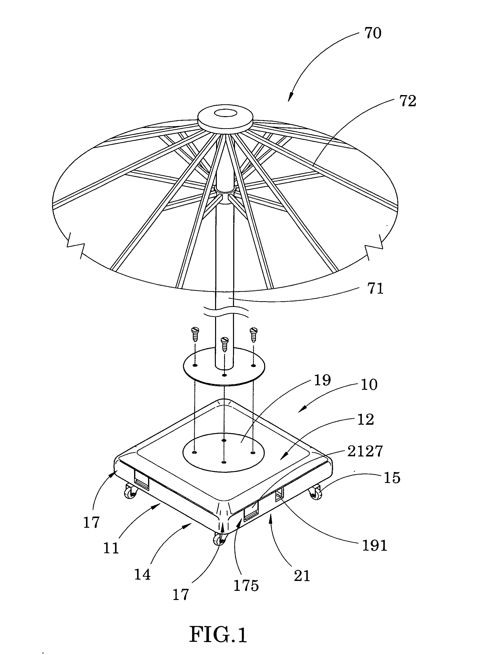 Adjustable rotation base